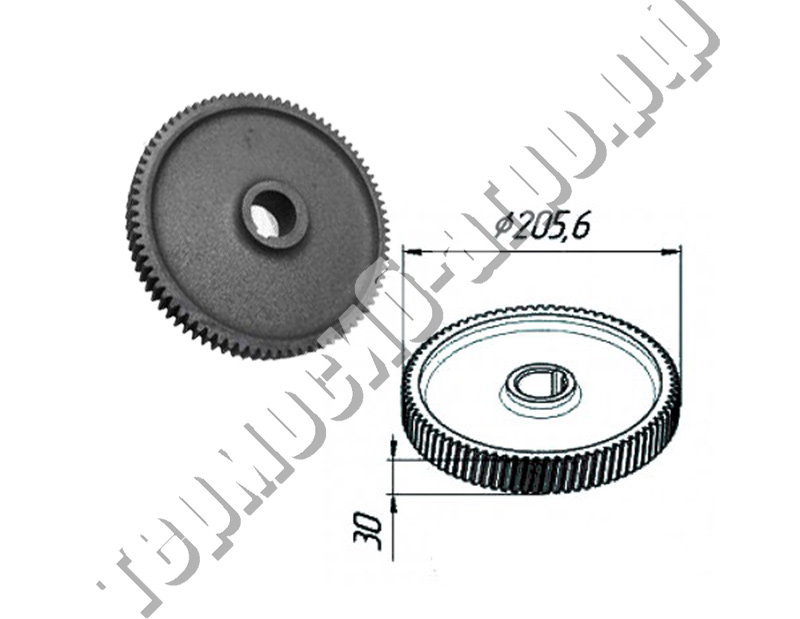 Колесо ред.мал.ТСН 653